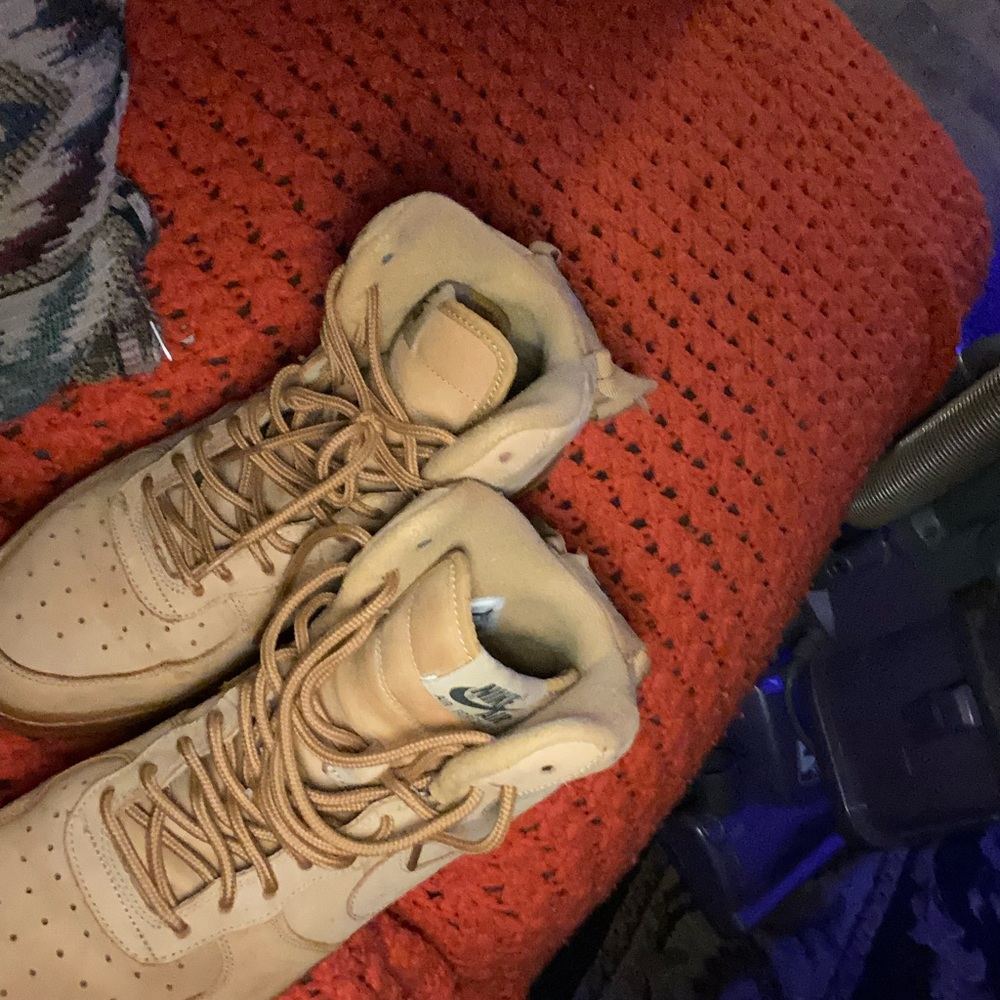 Jordan AF1s High Tops “Wheat”